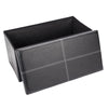 Double Large 2 Seater Ottoman Storage Box Folding Seat Footstool 76*38*38cm