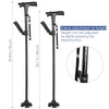 Telescopic Collapsible Cane LED Trusty Walking Sticks Great Gifts for Parents