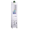 Wooden Bathroom Shelf Cabinet Cupboard White Bedroom Storage Unit Free Standing