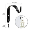 10Pcs Indoor Metal Hanging Plant Hooks Basket Brackets Outdoor Garden Wall Decor