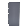 Grey Chest of Drawers Bedside Table Cabinet 4 Drawer Bedroom Storage Furniture