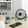 8"USB Desk Fan Small Quiet Personal Cooler Portable Table Fan 2 Speed Adjustable