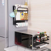 Kitchen Refrigerator Side Magnetic Rack Storage Shelf Paper Towel Rail Organizer