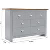 Modern Chest of Drawers Bedside Cabinet Wooden Storage Bedroom Furniture Home