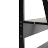 Home Ladder Computer Desk W/ Shelves PC Laptop Table Workstation 4 Tiers Black