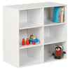 Hartleys White Childrens Toy/Games Book Shelf Storage Unit Shelves Boys Girls