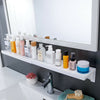 Plastic Bath Caddy Organizer Bathroom Shelf Wall Storage Tablet/IPAD Holder Rack