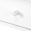 White Bedroom Bedside Table Unit Cabinet Nightstand with 1 Drawer 2 Shelves