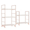 2/3 Tier Rose Gold Storage Holder Rack Shelf Organizer Shelving Countertop Units