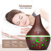 Electric USB Air Diffuser Aroma Oil Humidifier LED Night Lights For Home 300ml