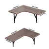 Set of 2 Corner Shelf Floating Wall Mount Shelves Storage Rack Display Decor DIY