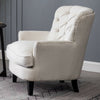 Chesterfield Armchair Wing Back Queen Anne Deep Button Cuddle Chair Sofa Seat