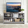 Wooden TV Stand Cabinet 2 Tier Home Furniture Entertainment Unit Storage Shelves