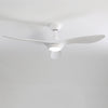 52Inch Ceiling Fan Dimmable LED Light 5 Speed with Timer Remote Control 3 Blades
