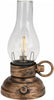 Antique Style Battery Operated Dimmable LED Lantern ~ Decorative Metal Light
