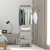 Clothes Rail Coat Rack Garment Dress Hanging Display Stand Shoe Storage Shelf UK