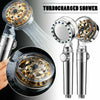 Shower Head Water Saving Flow 360° Rotating with Small Fan High Pressure Spray
