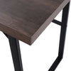 Retro Computer Desk PC Laptop Table Home Office Study Workstation MDF & Metal