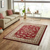 SMALL - EXTRA LARGE ELEGANT CLASSIC TRADITIONAL RUGS BLUE DARK RED GREEN BEIGE