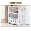 3-Tier Large Side Table W/ Storage Sofa Coffee Beside End Table Rack UK