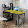Corner Computer Desk H-shaped PC Table Workstation Home Office Study Furniture