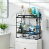 Over The Toilet Space Saver Organization Metal Storage Cabinet Rack HomeBathroom