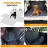 Car Rear Back Seat Cover Pet Dog Cat Protector Waterproof Hammock Mat Seatbelt