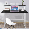 PC Computer Desk Writing Study Table Office Home Workstation Wooden Rise Shelf