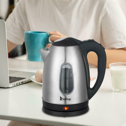 Electric Kettle 1.8L 2000W Temperature Controlled Jug Cordless w/Water Window
