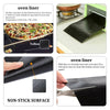 6XBBQ Grill Mesh Mat Cooking Fish Meat Reusable Sheet Resistant Non-Stick Baking