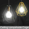 Industrial Wire Cage Style Retro Ceiling Pendant Light Modern Lamp Shade Metal