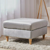 Square Stool Velvet Padded Hallway Living Room Footstool Pouffe Coffee Table