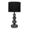 Modern Dimmable Bedside Table Lamp Touch Dimmer Lounge Light Cotton Lampshade