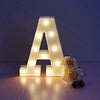 A-Z LED Large Letter 0-9 Number Night Light Sign UP Birthday Party Wedding Decor
