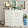 Chest of Drawers White Bedroom Furniture Hallway Tall Wide Storage 5 Drawer