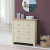 Lisbon Cream Bedroom 2 3 Door Wardrobe 4 7 Chest of Drawers Bedside Table
