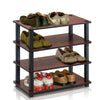 Furinno 13081 Series Turn-S-Tube 4-Tier Shoe Rack
