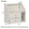 Modern Bedside Tables Cabinet Chest of Drawers Nightstand 2 Drawers Bedroom
