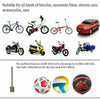 Compact Bicycle Bike Pump mountain Mini Inflator Tyre Tire Air Pressure Gauge UK