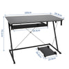 Large Computer Desk PC Table Workstation Home Office Study Gaming Desk Furniture