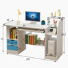 80CM/100CM PC Computer Desk Writing Study Shelve Table Office Home Workstation