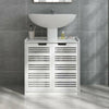 Bathroom Sink Cabinet Under Basin Unit Cupboard Storage Shelves Furniture White