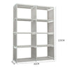 Kids Grey Bookcase Rack Storage Tidy Playroom Children Book Shelf Toys Organizer