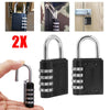 New Weatherproof Security Padlock Outdoor Heavy Duty 4-Digit Combination Lock UK