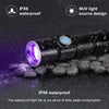 UV Ultra Violet Led Light Flashlight Blacklight 395nm Inspection USB Lamp Torch