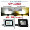 30W 50W 100W LED Flood Light PIR Motion Sensor Outdoor Garden Security Spotlight
