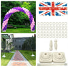 X-Large Balloon Arch Set Column Stand Base Frame Kit Wedding Birthday Party Deco