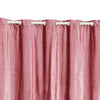 A Pair of 66x90 inch Crushed Velvet Curtains Eyelet Ring Top Fully Lined Ready