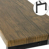 Slim Hallway Console Table Industrial Narrow Sofa End Side Unit Entryway Stand