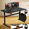 Large Gaming Desk PC Racing Table with Cup Holder & Headphone Hook Home Office